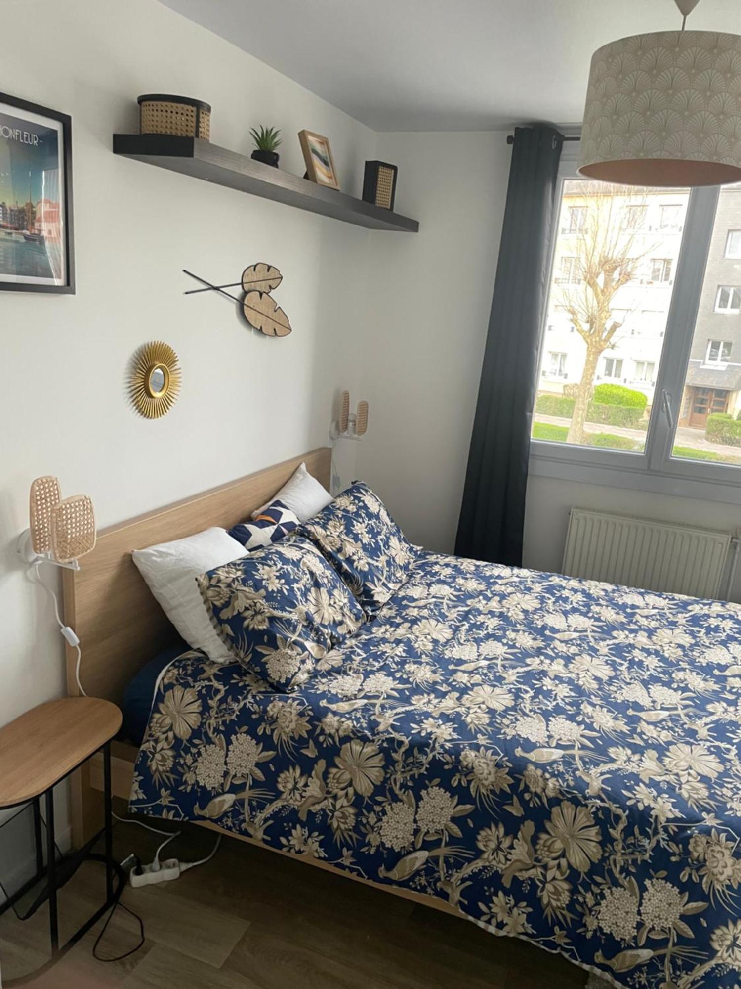 Bel Appartement Spacieux ,Convivial De 3 Chambres Avec Parking Prive Secure Caen Dış mekan fotoğraf